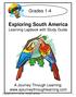 Exploring South America Learning Lapbook with Study Guide