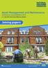 Joining papers. Asset Management and Maintenance Conference and Exhibition July 2013, University of Warwick, Coventry