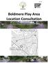 Item 78. Boldmere Play Area Location Consultation
