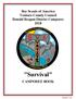 Boy Scouts of America Ventura County Council Ronald Reagan District Camporee Survival CAMPOREE BOOK