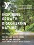 INSPIRING GROWTH DISCOVERING NATURE