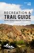 Trail guide RECREATION & ROYAL GORGE REGION, COLORADO. Issue Free. FREMONT ADVENTURE RECREATION joinfar.org