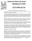 Beverley and District Civic Society NEWSLETTER AUTUMN The Executive Committee of the Beverley & District Civic Society