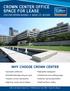 CROWN CENTER OFFICE SPACE FOR LEASE