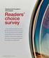 Business Jet Traveler s first annual Readers choice survey