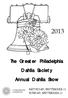 The Greater Philadelphia Dahlia Society Annual Dahlia Show SATURDAY, SEPTEMBER 21 SUNDAY, SEPTEMBER 22
