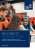 WELCOME TO YOUR NEW HOME A guide for students preparing to join us at University of Strathclyde International Study Centre