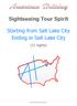Sightseeing Tour Spirit. Starting from Salt Lake City Ending in Salt Lake City