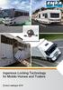 Ingenious Locking Technology for Mobile Homes and Trailers. Product catalogue 2018 V1