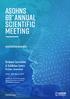 ASOHNS 69 th annual scientific meeting