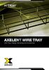 AXELENT WIRE TRAY Wire Trays, Fittings, Mountings and Accessories