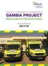 UNISON YORKSHIRE & HUMBERSIDE GAMBIA PROJECT. Medical Supplies for Serrekunda Hospital. Annual Report 2017/18