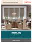 // Retail Price List & Product Info Guide ROMAN SHADES. Effective August 14, 2017 (Revised 10/4/17)