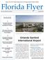 News from the Florida Department of Transportation Aviation Office Florida Flyer   Spring 2012