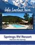 John Lovelace Team. Springs RV Resort. Harrison Hot Springs. BC s RECREATIONAL AND WATERFRONT SPECIALISTS