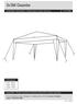 3x3M Gazebo. Assembly Instructions - Please keep for future reference 314/7908