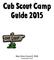 Cub Scout Camp Guide 2015