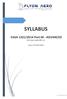 SYLLABUS. EASA 1321/2014 Part-M - ADVANCED (FLY Course code: 005-C-A) Issue of 01/02/2018 FLY EN
