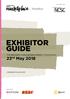 EXHIBITOR GUIDE. Nordics. THE BREWERY, MÜNCHENBRYGGERIET, STOCKHOLM 22 nd May 2018 CRMARKETPLACE.COM COMPLETELY RETAIL. In association with:
