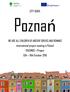 CITY GUIDE Poznań WE ARE ALL CHILDREN OF ANCIENT GREEKS AND ROMANS international project meeting in Poland ERASMUS + Project 13th 19th October 2016