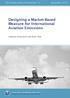 Designing a Market-Based Measure for International Aviation Emissions
