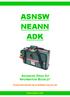 ASNSW NEANN ADK ADVANCED DRUG KIT INFORMATION BOOKLET.   PLEASE READ BEFORE USE OR WARRANTY MAY BE VOID