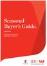 Seasonal Buyer s Guide. Appendix Australian Capital Territory Suburb table - May 2017