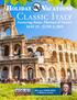 Classic Italy. Featuring Rome, Florence & Venice MAY 25 - JUNE 2, with host ROBIN REED, 6 PM News Anchor