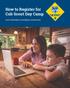 How to Register for Cub Scout Day Camp.