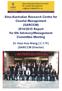 Sino-Australian Research Centre for Coastal Management (SARCCM) 2014/2015 Report for 6th Advisory/Management Committee Meeting