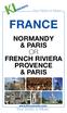FRANCE NORMANDY & PARIS