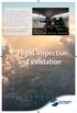 Flight inspection and validation