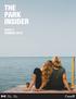 THE PARK INSIDER ISSUE 3 SUMMER 2018