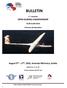 BULLETIN. 1 st restored OPEN GLIDING CHAMPIONSHIP CLUB CLASS Province of Vojvodina. Bulletin 1 / rev. #0. entries accepted unitl 25 th July