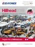 Register free at Hillhead.com. Come and visit our team on stand RB14 registration area June Hillhead Quarry Buxton Derbyshire UK