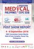 Co-located with PHILIPPINES Co-located with. An International Exhibition of Pharmaceuticals Technologies and Supplies POST SHOW REPORT