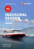 INAUGURAL. ship. Norwegian fjords explorer special. Launching May 2016 NORWEGIAN FJORDS EXPLORER SPECIAL