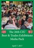 The 26th CIU Beer & Trades Exhibitions Media Pack