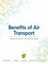 Benefits of Air Transport