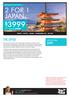 2 FOR 1 JAPAN THE OFFER $ DAY 2 FOR 1 JAPAN 9 DAY BUCKET LIST TOUR. BUY ONLINE: tripadeal.com.au CALL: