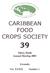 CARIBBEAN FOOD CROPS SOCIETY