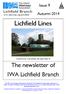 Lichfield Lines. A novel use for a narrowboat (see report Page 12)