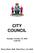 CITY COUNCIL. Monday, October 29, :30 PM. Henry Baker Hall, Main Floor, City Hall