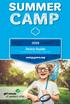 SUMMER CAMP Daisy Guide. For girls going into Grade 1 in the fall. camp.gswo.org