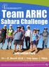 Arthur Rank Hospice Charity Sahara Challenge March 2018