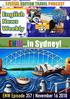 SPECIAL EDITION TRAVEL PODCAST. ENW...in Sydney!