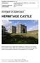 HERMITAGE CASTLE HISTORIC ENVIRONMENT SCOTLAND STATEMENT OF SIGNIFICANCE