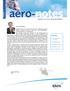 aero-notes Letter to our shareholders NUMBER 12 October 2004 Summary Dear shareholders,