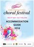 2016 Choir Accommodation Guide