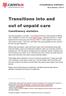 Transitions into and out of unpaid care
